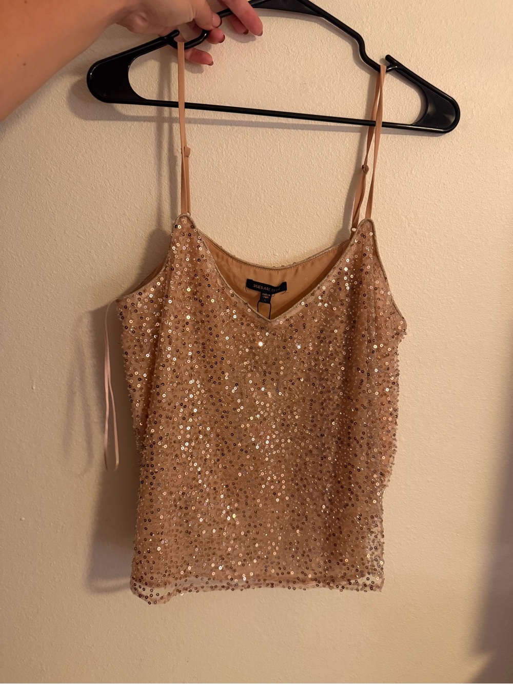 Skies are Blue Sequin Tank